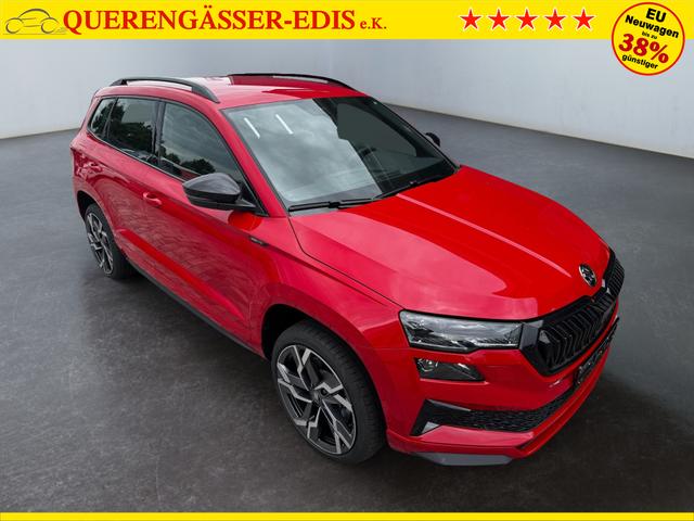 Neue Skoda Karoq Sportline top Austastung 