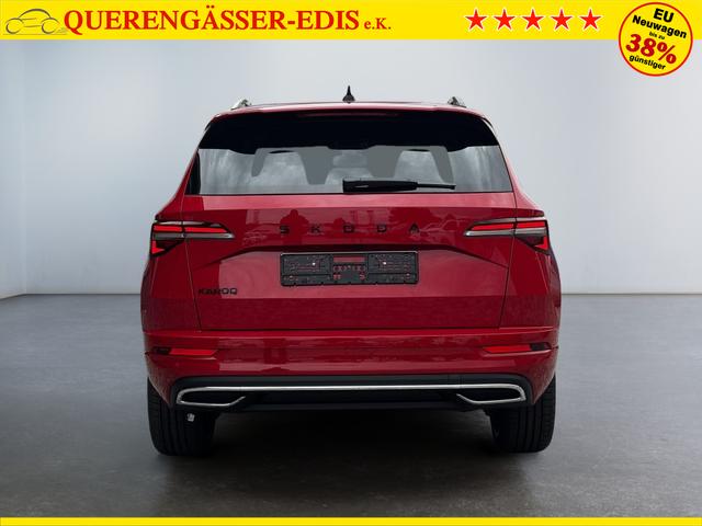 Neue Skoda Karoq Sportline top Austastung 