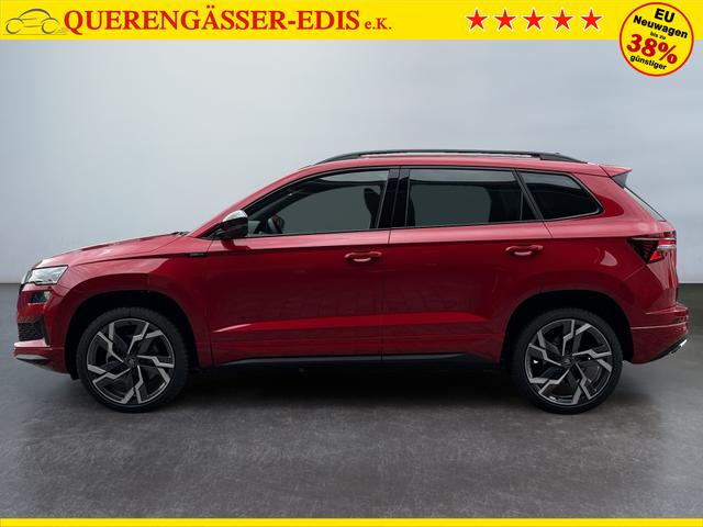 Neue Skoda Karoq Sportline top Austastung 