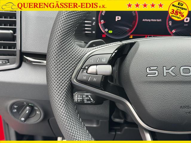 Neue Skoda Karoq Sportline top Austastung 