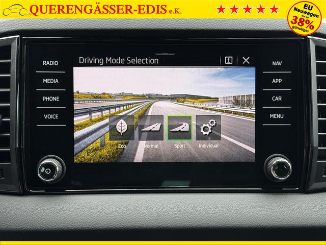 Neue Skoda Karoq Sportline top Austastung 