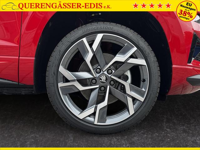 Neue Skoda Karoq Sportline top Austastung 