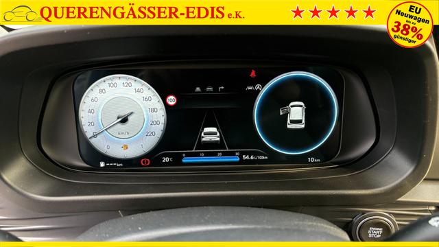 Hyundai i20 1,0 MJ25 Klimaauto Navi DiCo10,25 Kam PDC SpAs 