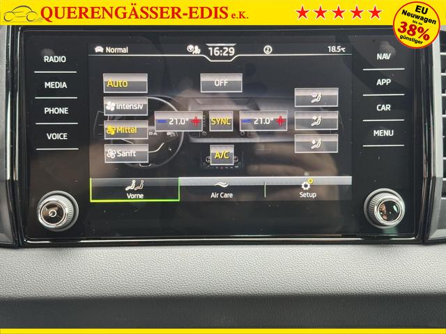 Skoda Karoq 2,0 TDI DSG Sportline 2ZKli AHK ACC SHT PDC Kam 19Zo 5JG 