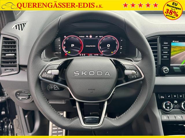 Skoda Karoq 2,0 TDI DSG Sportline 2ZKli AHK ACC SHT PDC Kam 19Zo 5JG 