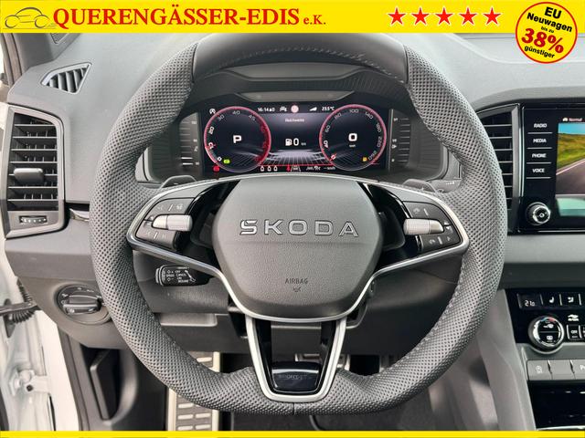 Skoda Karoq 2,0 TDI DSG Sportline 2ZKli AHK ACC SHT PDC Kam 19Zo 5JG 