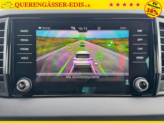 Skoda Karoq 2,0 TDI DSG Sportline 2ZKli AHK ACC SHT PDC Kam 19Zo 5JG 