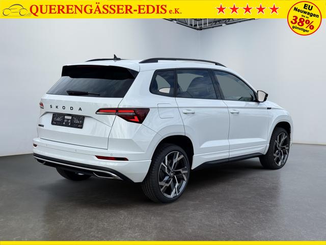 Skoda Karoq 2,0 TDI DSG Sportline 2ZKli AHK ACC SHT PDC Kam 19Zo 5JG 