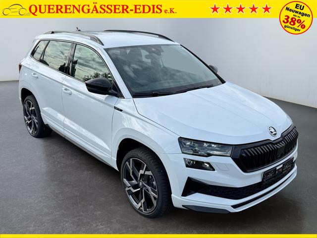 Skoda Karoq 2,0 TDI DSG Sportline 2ZKli AHK ACC SHT PDC Kam 19Zo 5JG 
