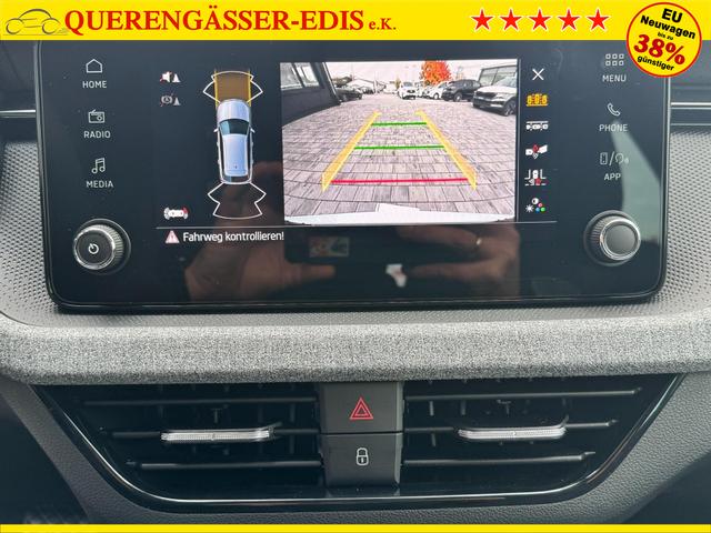 EU-Neuwagen Skoda Kamiq günstig kaufen Innenraum und multimedia bilder