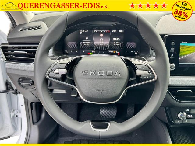 EU-Neuwagen Skoda Kamiq günstig kaufen Lenkrad bilder