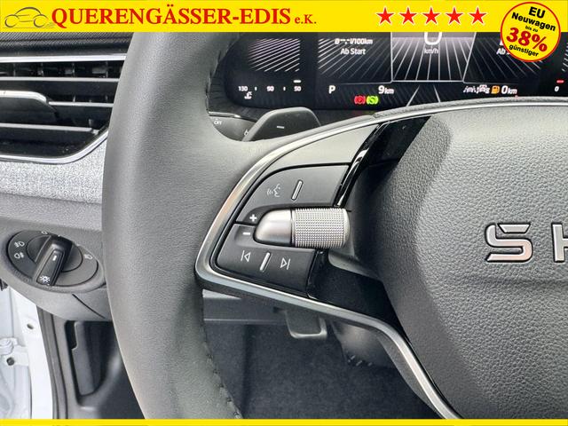 EU-Neuwagen Skoda Kamiq günstig kaufen Lenkrad bilder