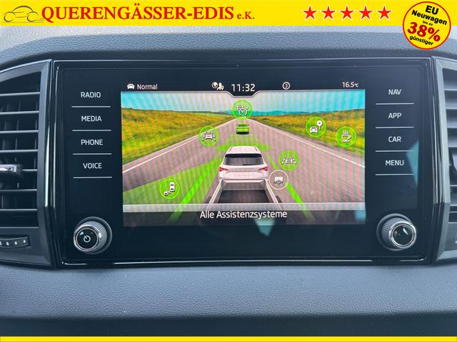 Reimport Skoda Karoq kaufen - innenraum und multimedia