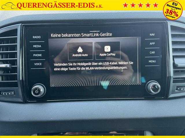 Reimport Skoda Karoq kaufen - innenraum und multimedia