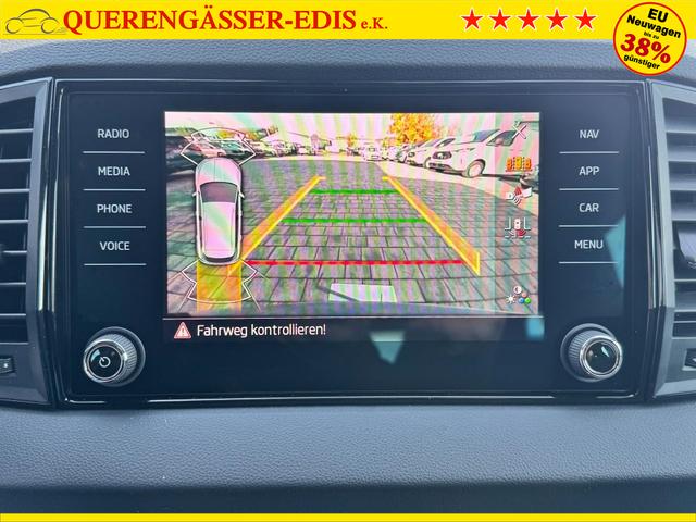 Reimport Skoda Karoq kaufen - innenraum und multimedia