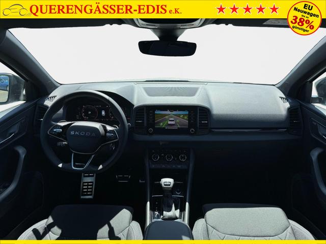 Skoda Karoq Sportline 1,5 TSI DSG 2ZKlima 4x Sitzheizung beheizte Frontscheibe Canton Totewinkel 5J Garantie 