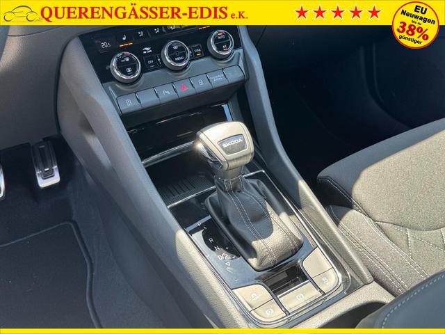 Skoda Karoq Sportline 1,5 TSI DSG 2ZKlima 4x Sitzheizung beheizte Frontscheibe Canton Totewinkel 5J Garantie 