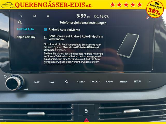 Hyundai i20 1,0 DCT MJ25 Klimaauto Navi DiCo10,25 Kam PDC SpAs 