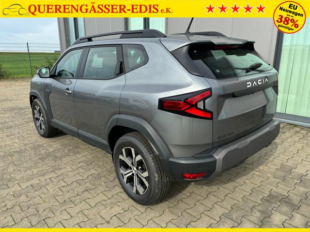 Dacia Duster Expression 1.0 ECO-G 100 (BENZIN + LPG-GASANLAGE), GRAU-METALLIC, WINTER-PAKET, 17" Alufelgen "TERGAN", Klimaanlage, Rückfahrkamera, Parksensoren hinten, LED-Scheinwerfer, Radio Media 10" Smartphone-Spiegelung, Armlehne, Dachreling, Tempomat, Verkehrszeichenerken 