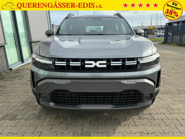 Dacia Duster Expression 1.0 ECO-G 100 (BENZIN + LPG-GASANLAGE), GRAU-METALLIC, WINTER-PAKET, 17" Alufelgen "TERGAN", Klimaanlage, Rückfahrkamera, Parksensoren hinten, LED-Scheinwerfer, Radio Media 10" Smartphone-Spiegelung, Armlehne, Dachreling, Tempomat, Verkehrszeichenerken 