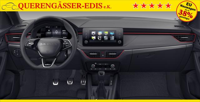 Skoda Scala Monte Carlo 1.0 TSI 115PS DSG, MOON-WHITE MET, Panoramadach, 17"Alu, Climatronic, MATRIX-LED, Kessy, Verlängerte Heckscheibe, SunSet, Parksensoren vorn/hinten, Rückfahrkamera, Tempomat, Winter-Paket, Sport-M-Lederlenkrad beheizt, Virtual Cockpit, Radio 8", SmartLin 