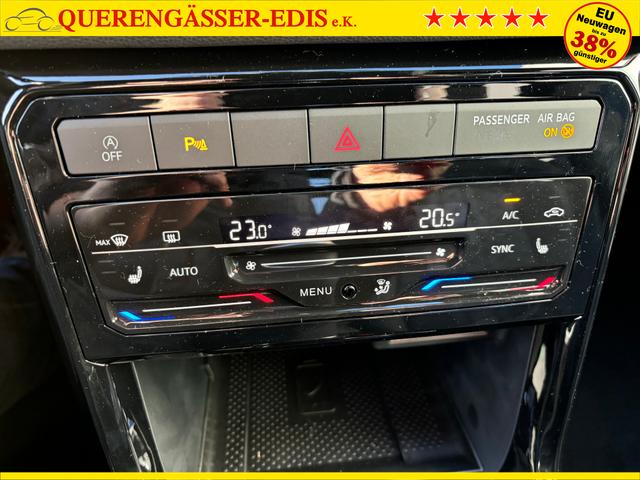 Volkswagen T-Cross R-Line Limited 1.0 TSI 115PS DSG, Schwarz-Metallic, 5 JAHRE GARANTIE, ANH&Auml;NGERKUPPLUNG, Sitzheizung, Climatronic, 18" Alu, MATRIX-LED-Scheinwerfer, Tempomat ACC, Parksensoren vo/hi, R&uuml;ckfahrkamera, Keyless, Privacy-Glas, Radio "Ready2Discover", Wireless App-Connect 