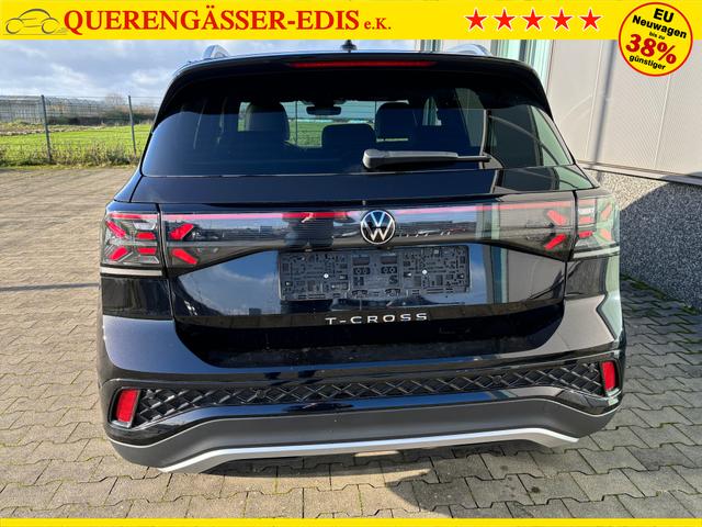 Volkswagen T-Cross R-Line Limited 1.0 TSI 115PS DSG, Schwarz-Metallic, 5 JAHRE GARANTIE, ANH&Auml;NGERKUPPLUNG, Sitzheizung, Climatronic, 18" Alu, MATRIX-LED-Scheinwerfer, Tempomat ACC, Parksensoren vo/hi, R&uuml;ckfahrkamera, Keyless, Privacy-Glas, Radio "Ready2Discover", Wireless App-Connect 