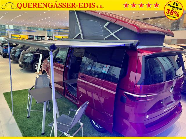 Volkswagen T7 California Ocean 2.0 TDI 150PS DSG, 16" Alu, ELEKTRISCHES Aufstelldach, Privacy-Glas, Climatronic, KÜCHE, Standheizung + FB, Sitzheizung, Park Assist, Parksensoren v/h, Kamera, IQ Light LED-MATRIX, Markise, Side ACC, Ganzjahresreifen, Radio 10" App-Connect 