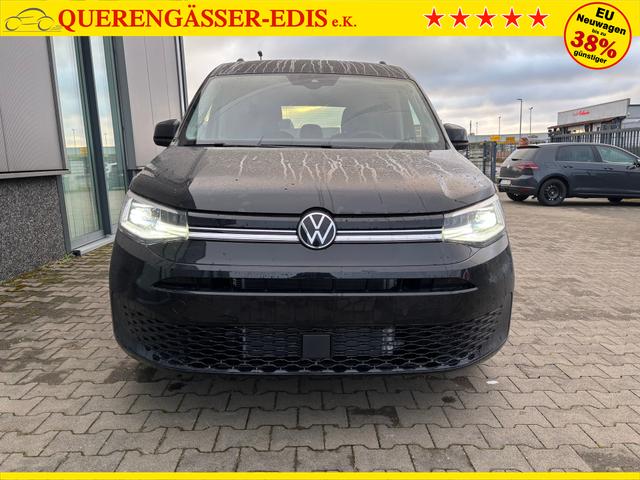 Volkswagen Caddy Style 1.5 TSI 115PS DSG/AUTOMATIK, Deep-Black, 17" Alu/Ganzjahresreifen, Winterpaket, ACC-Tempomat, Toter-Winkel, ParkAssist, Parksensoren vo/hi, Rückfahrkamera, Radio Ready2Discover 10" + Wireless AppConnect, Climatronic, Abgedunkelte Scheiben, M-Lederlenkrad 