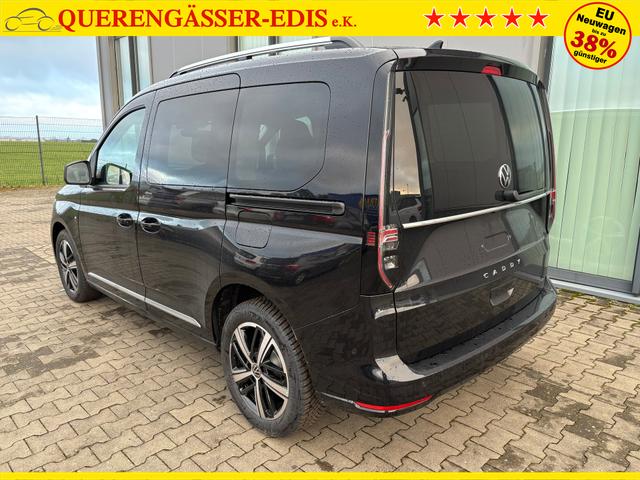 Volkswagen Caddy Style 1.5 TSI 115PS DSG/AUTOMATIK, Deep-Black, 17" Alu/Ganzjahresreifen, Winterpaket, ACC-Tempomat, Toter-Winkel, ParkAssist, Parksensoren vo/hi, Rückfahrkamera, Radio Ready2Discover 10" + Wireless AppConnect, Climatronic, Abgedunkelte Scheiben, M-Lederlenkrad 