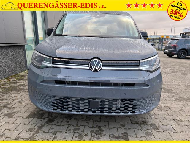 Volkswagen Caddy Style MAXI 7-SITZER 1.5 TSI 115PS DSG/AUTOMATIK, PURE-GREY, 17" Alu/Ganzjahresreifen, Winterpaket, ACC-Tempomat, Toter-Winkel, ParkAssist, Parksensoren vo/hi, Rückfahrkamera, Radio Ready2Discover 10" + Wireless AppConnect, Climatronic, Abgedunkelte Scheiben 