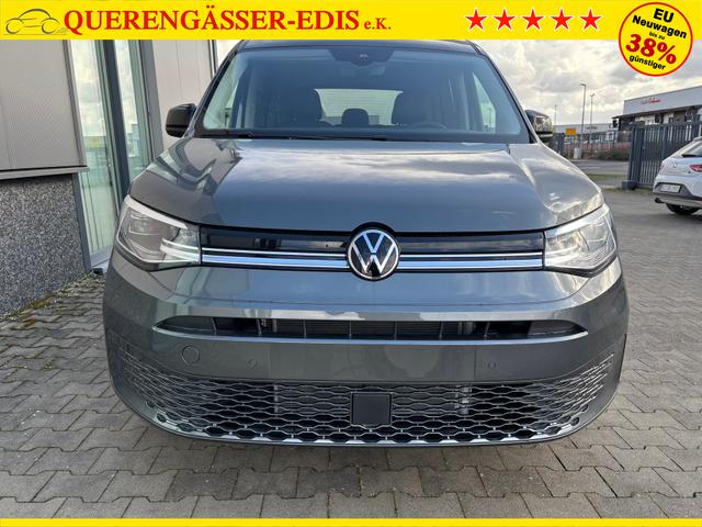 Volkswagen Caddy Style 1.5 TSI 115PS DSG/AUTOMATIK, Grau-Metallic, 17" Alu/Ganzjahresreifen, Winterpaket, ACC-Tempomat, Toter-Winkel, ParkAssist, Parksensoren vo/hi, Rückfahrkamera, Radio Ready2Discover 10" + Wireless AppConnect, Climatronic, Abgedunkelte Scheiben, M-Lederlenk 