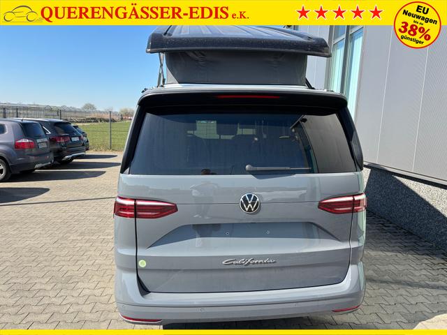 Volkswagen T7 California Ocean 2.0 TDI 150PS DSG, 16" Alu, ELEKTRISCHES Aufstelldach, Privacy-Glas, Climatronic, KÜCHE, Standheizung + FB, Sitzheizung, Park Assist, Parksensoren v/h, Kamera, IQ Light LED-MATRIX, Markise, Side ACC, Ganzjahresreifen, Radio 10" App-Connect 