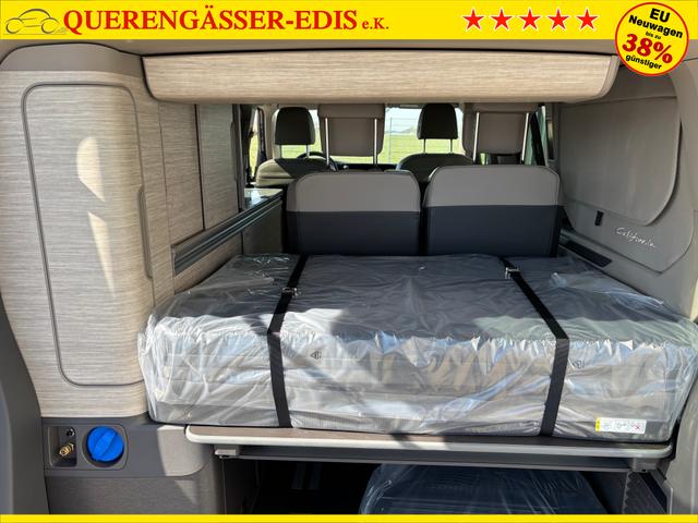 Volkswagen T7 California Ocean 2.0 TDI 150PS DSG, 16" Alu, ELEKTRISCHES Aufstelldach, Privacy-Glas, Climatronic, KÜCHE, Standheizung + FB, Sitzheizung, Park Assist, Parksensoren v/h, Kamera, IQ Light LED-MATRIX, Markise, Side ACC, Ganzjahresreifen, Radio 10" App-Connect 