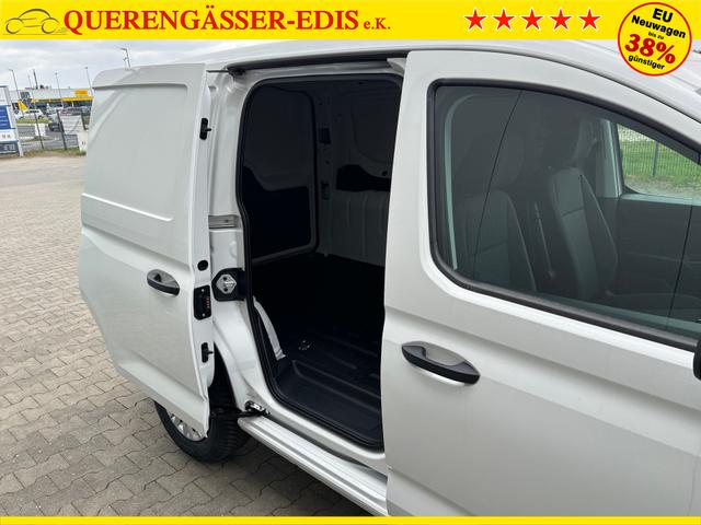 Volkswagen Caddy Cargo 2.0 TDI 102PS, Candy-Weiß, Klima, Parksensoren hinten, Reserverad, Kunststoffbodenbelag Fahrer-/Fahrgastraum, Ganzjahresreifen, Radio 10" + Wireless App-Connect, Tempomat, Hecktüren, Schiebetür rechts 