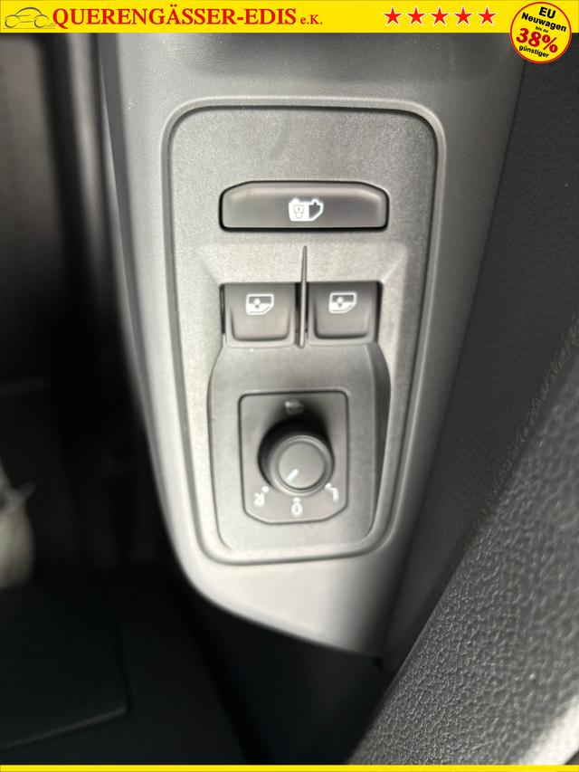 Volkswagen Caddy Cargo 1.5 TSI 115PS, Pure-Grey, Klima, Parksensoren hinten, Reserverad, Kunststoffbodenbelag Fahrer-/Fahrgastraum, Ganzjahresreifen, Radio 10" + Wireless App-Connect, Tempomat, Hecktüren, Schiebetür rechts 