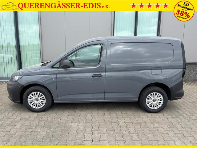 Volkswagen Caddy Cargo 1.5 TSI 115PS, Pure-Grey, Klima, Parksensoren hinten, Reserverad, Kunststoffbodenbelag Fahrer-/Fahrgastraum, Ganzjahresreifen, Radio 10" + Wireless App-Connect, Tempomat, Hecktüren, Schiebetür rechts 