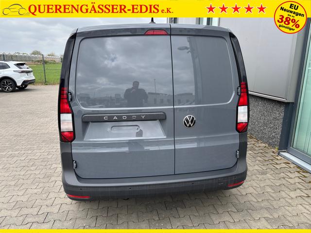 Volkswagen Caddy Cargo 1.5 TSI 115PS, Pure-Grey, Klima, Parksensoren hinten, Reserverad, Kunststoffbodenbelag Fahrer-/Fahrgastraum, Ganzjahresreifen, Radio 10" + Wireless App-Connect, Tempomat, Hecktüren, Schiebetür rechts 