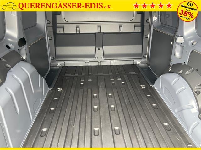Volkswagen Caddy Cargo 1.5 TSI 115PS, Pure-Grey, Klima, Parksensoren hinten, Reserverad, Kunststoffbodenbelag Fahrer-/Fahrgastraum, Ganzjahresreifen, Radio 10" + Wireless App-Connect, Tempomat, Hecktüren, Schiebetür rechts 