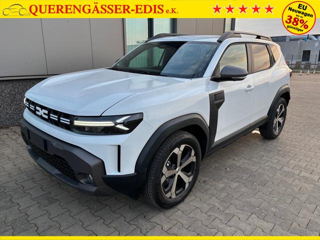 Dacia Duster Journey 1.2 TCe 130 5J Garantie, Winter-Paket, Park-Paket, 18" Alufelgen "TAGASAN", Klimaautomatik, Hands-free, Rückfahrkamera, Parksensoren vorn/hinten, LED-Scheinwerfer, MEDIA NAV 10", Abgedunkelte Scheiben, Nebelscheinwerfer, Armlehne, Dachreling, Tempomat 