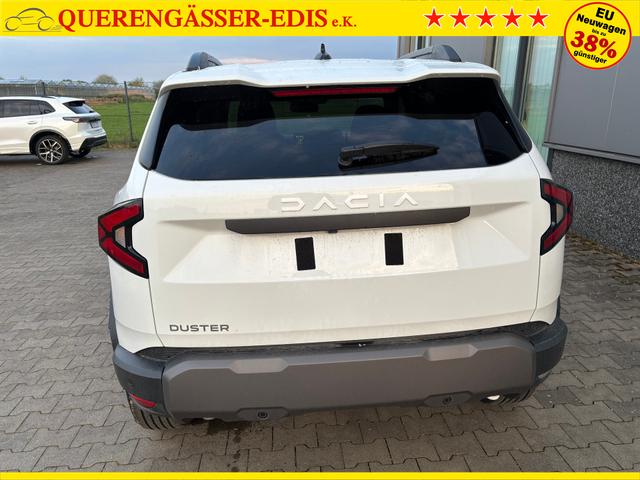Dacia Duster Journey 1.2 TCe 130 5J Garantie, Winter-Paket, Park-Paket, 18" Alufelgen "TAGASAN", Klimaautomatik, Hands-free, Rückfahrkamera, Parksensoren vorn/hinten, LED-Scheinwerfer, MEDIA NAV 10", Abgedunkelte Scheiben, Nebelscheinwerfer, Armlehne, Dachreling, Tempomat 