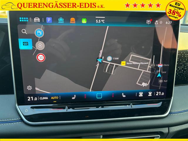 Volkswagen Tiguan R-Line 2.0 TDI 4MOTION 193PS DSG, Grau-Metallic, PANORAMADACH, ANHÄNGERKUPPLUNG, IQ LIGHT, DESIGN-PAKET Black&Style, NAVI, DCC-Fahrwerk, 20" LEEDS schwarz, Area View, Alarm, Elektr. Heckklappe, Keyless,Massagefunktion, Park Assist, ACC, Sitzheizung, Climatronic 