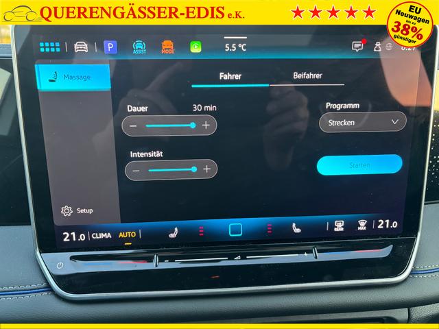 Volkswagen Tiguan R-Line 2.0 TDI 4MOTION 193PS DSG, Grau-Metallic, PANORAMADACH, ANHÄNGERKUPPLUNG, IQ LIGHT, DESIGN-PAKET Black&Style, NAVI, DCC-Fahrwerk, 20" LEEDS schwarz, Area View, Alarm, Elektr. Heckklappe, Keyless,Massagefunktion, Park Assist, ACC, Sitzheizung, Climatronic 