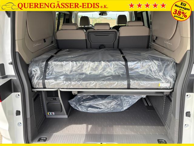 Volkswagen T7 California Beach Tour 2.0 TDI 150PS DSG, 5 Sitzer + 4 Schlafplätze, 17" ALU, Ganzjahresreifen, Standheizung, AHK, ELEKTR. DACH, Sitzheizung, Alarm, NAVI DISCOVER, Climatronic, Markise, Park Assist/Parksensoren/Kamera, ACC, Side Assist, Privacy-Glas, Schiebetüren, ACC 