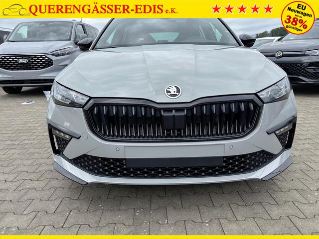 Skoda Scala Monte Carlo 1.0 TSI 115PS DSG, STAHL-GRAU, Panoramadach, 17"Alu, Climatronic, MATRIX-LED, Kessy, Verlängerte Heckscheibe, SunSet, Parksensoren vorn/hinten, Rückfahrkamera, Tempomat, Winter-Paket, Sport-M-Lederlenkrad beheizt, Virtual Cockpit, Radio 8", SmartLin 