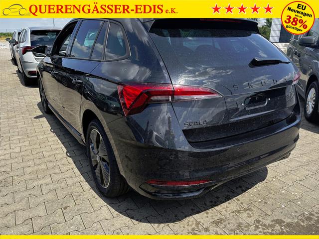 Skoda Scala Monte Carlo 1.5 TSI 150PS 6-Gang, SCHWARZ-MET, Panoramadach, 17"Alu, Climatronic, MATRIX-LED, Kessy, Verlängerte Heckscheibe, SunSet, Parksensoren vorn/hinten, Rückfahrkamera, Tempomat, Winter-Paket, Sport-M-Lederlenkrad beheizt, Virtual Cockpit, Radio 8", Smart Li 