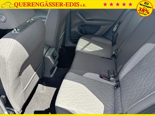 Volkswagen T-Cross LIFE 1.0 TSI 115PS DSG/AUTOMATIK, Rauch-Grau-Metallic, Parksensoren v/h, Rückfahrkamera, Privacy-Glas, Sitzheizung, Climatronic, IQ LIGHT MATRIX-LED, Radio Ready2Discover+Wireless App-Connect, 17" Alu, KEYLESS, Lendenwirbelstütze, M-Lederlenkrad, Dachreling 