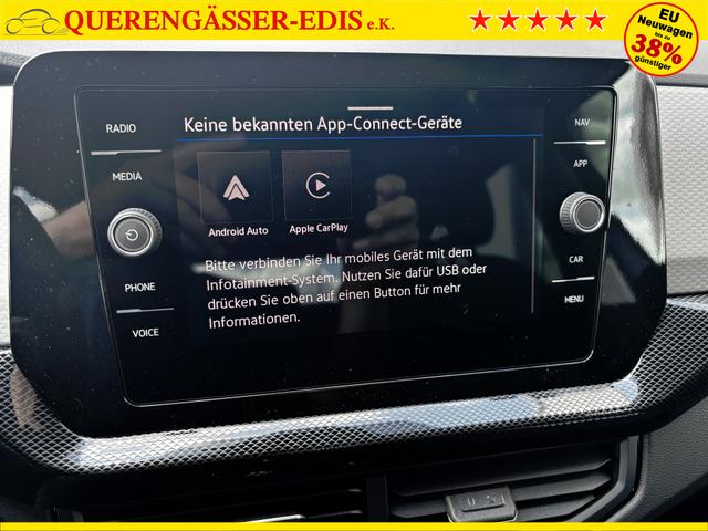 Volkswagen T-Cross LIFE 1.0 TSI 115PS DSG/AUTOMATIK, Rauch-Grau-Metallic, Parksensoren v/h, Rückfahrkamera, Privacy-Glas, Sitzheizung, Climatronic, IQ LIGHT MATRIX-LED, Radio Ready2Discover+Wireless App-Connect, 17" Alu, KEYLESS, Lendenwirbelstütze, M-Lederlenkrad, Dachreling 
