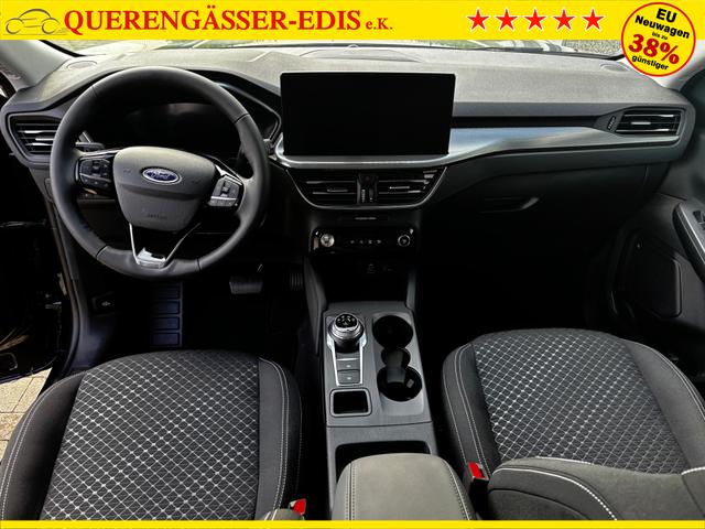 Ford Kuga Titanium 1.5 EcoBoost 186PS AUTOMATIK, Schwarz-Metallic, Winter-Paket, 5 Jahre Garantie, 17" Alu + Allwetterreifen, Navigation 13"-Display, Parksensoren vorne/hinten, Rückfahrkamera, Climatronic, Privacy-Glas, Key-Free-System, Tempomat, LED-Scheinwerfer 