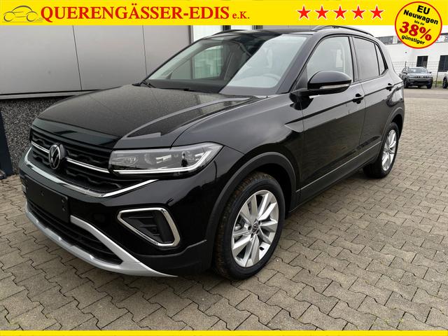 Volkswagen T-Cross LIFE 1.0 TSI 115PS DSG/AUTOMATIK, Grau-Metallic, Park Assist, Parksensoren v/h, Rückfahrkamera, Privacy-Glas, Sitzheizung, Climatronic, IQ LIGHT MATRIX, Radio Ready2Discover+Wireless App-Connect, 17" Alu, KEYLESS, M-Lenkrad, ACC Tempomat, SIDE Travel 
